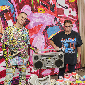 Katherine Bernhardt and Jeremy Scott